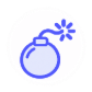 Cartoon bomb
