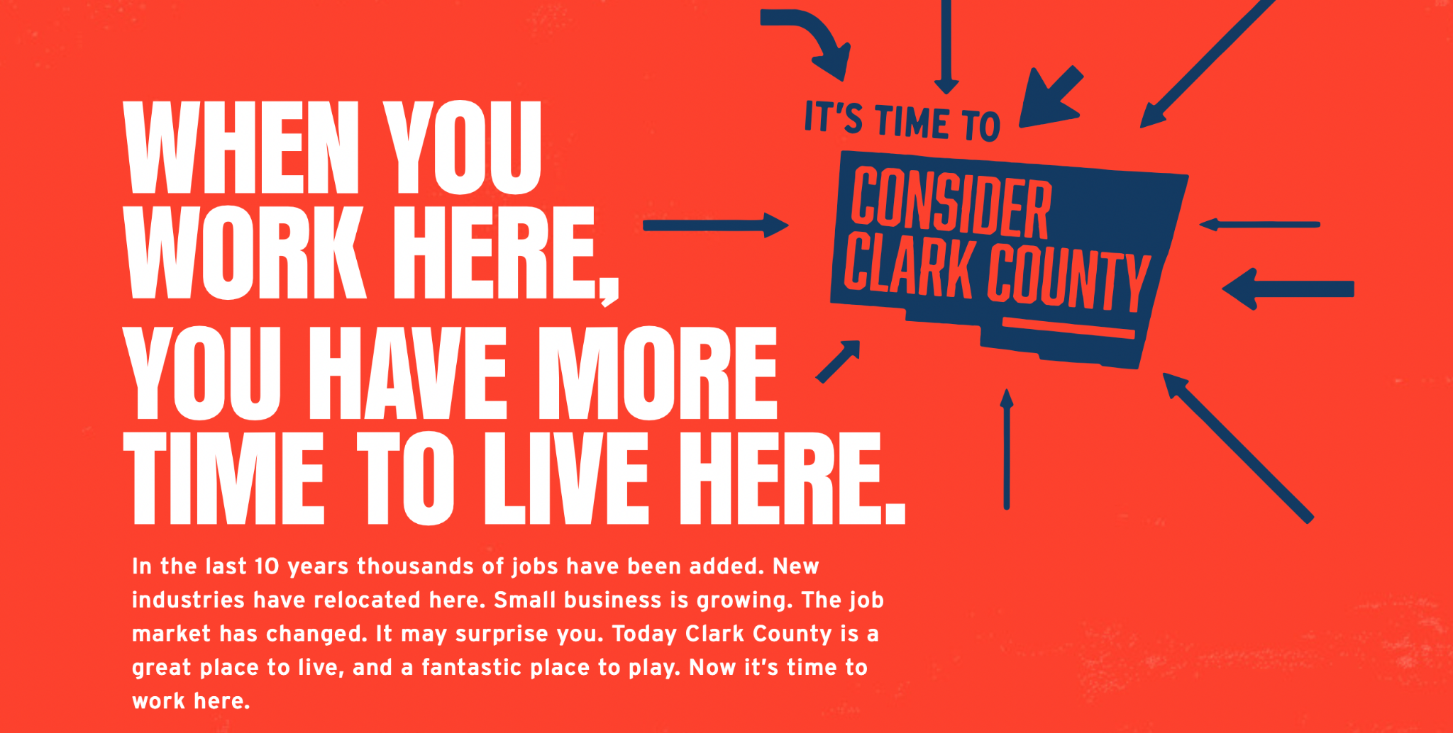 Gas is Expensive. Stop Commuting & Save Money by Working Clark County Photo