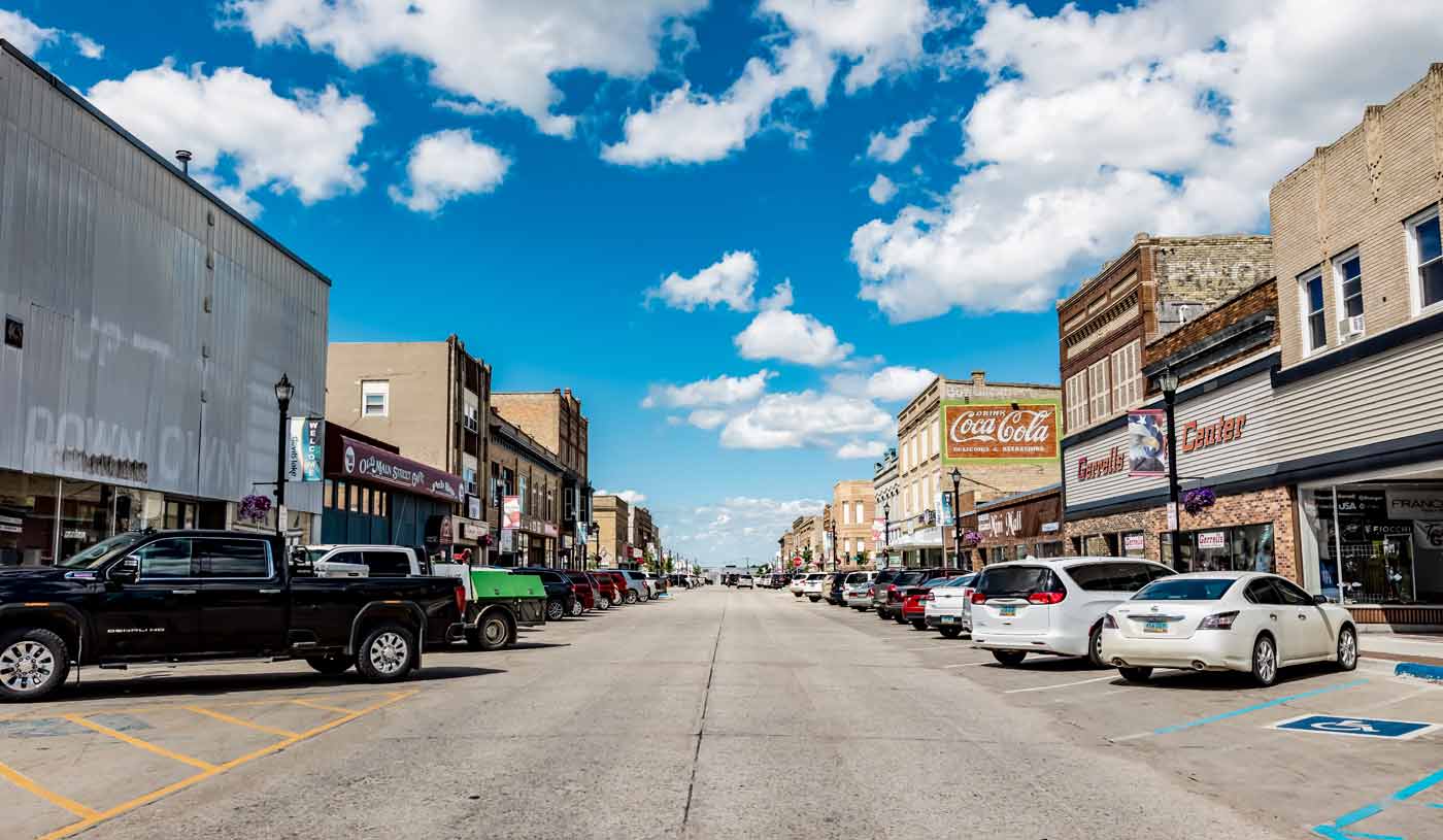Downtown Devils Lake
