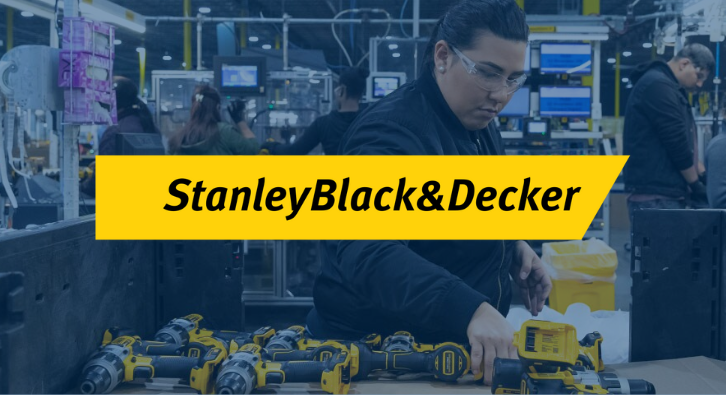 Stanley Black & Decker Backdrop