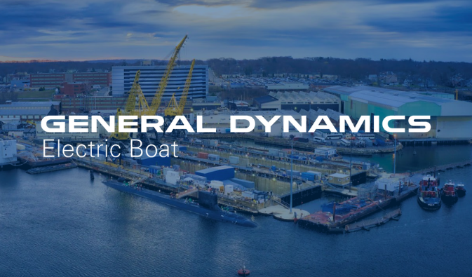 General Dynamics Electric Boat Backdrop