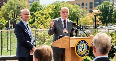 Click the State Investment in QuantumCT Supports Innovation Infrastructure slide photo to open