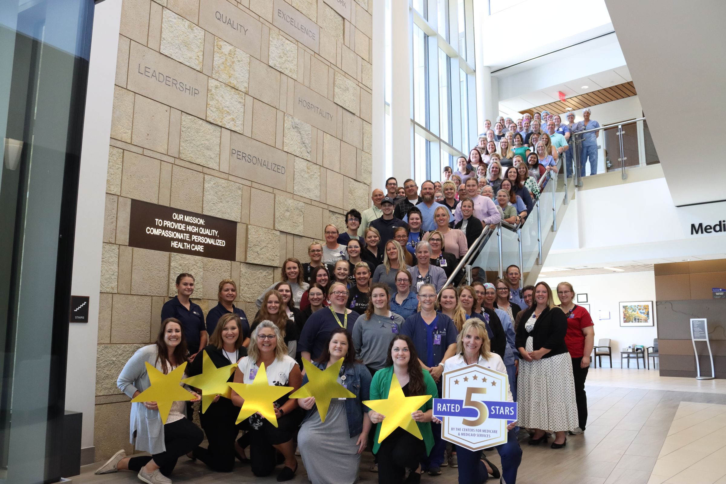 Brookings Hospital Achieves First 5-Star Rating from CMS Photo