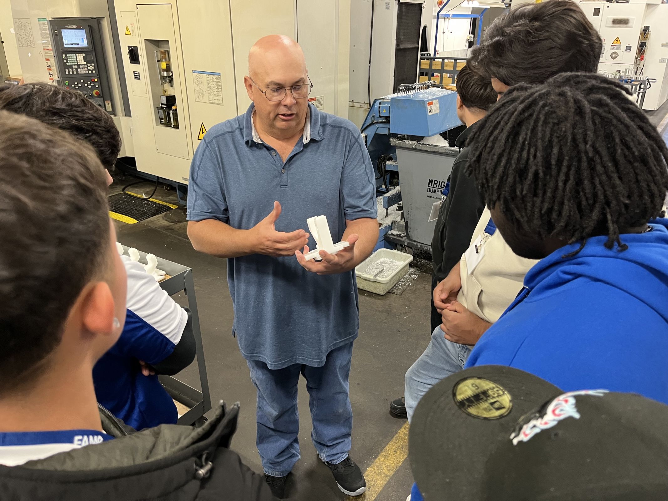 WYEDC Facilitates Workforce Development via Manufacturing Tours for Students Photo