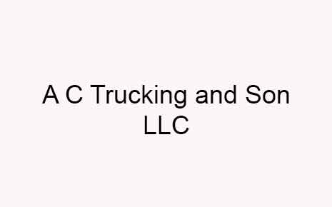 AC Trucking and Son, LLC's Logo