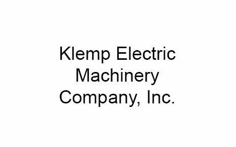 Klemp Electric Machinery Co.'s Logo