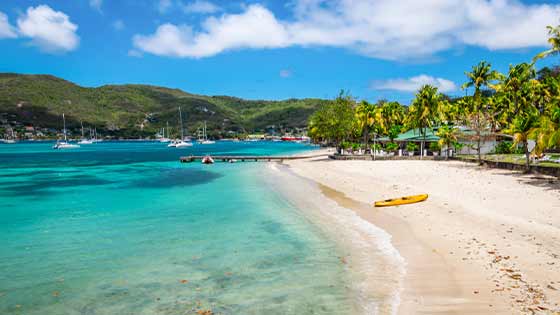 bequia beach st. vincent and the grenadines
