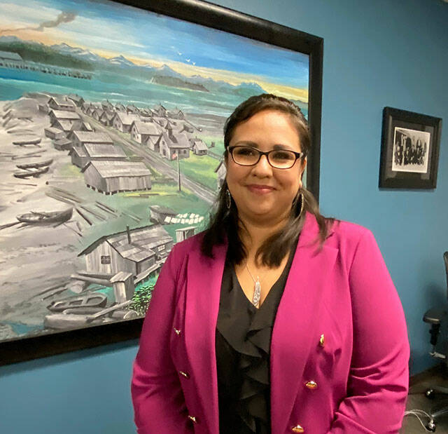 Click the Tribal councilwoman elected as Port Gamble S'Klallam chair to succeed Sullivan Slide Photo to Open