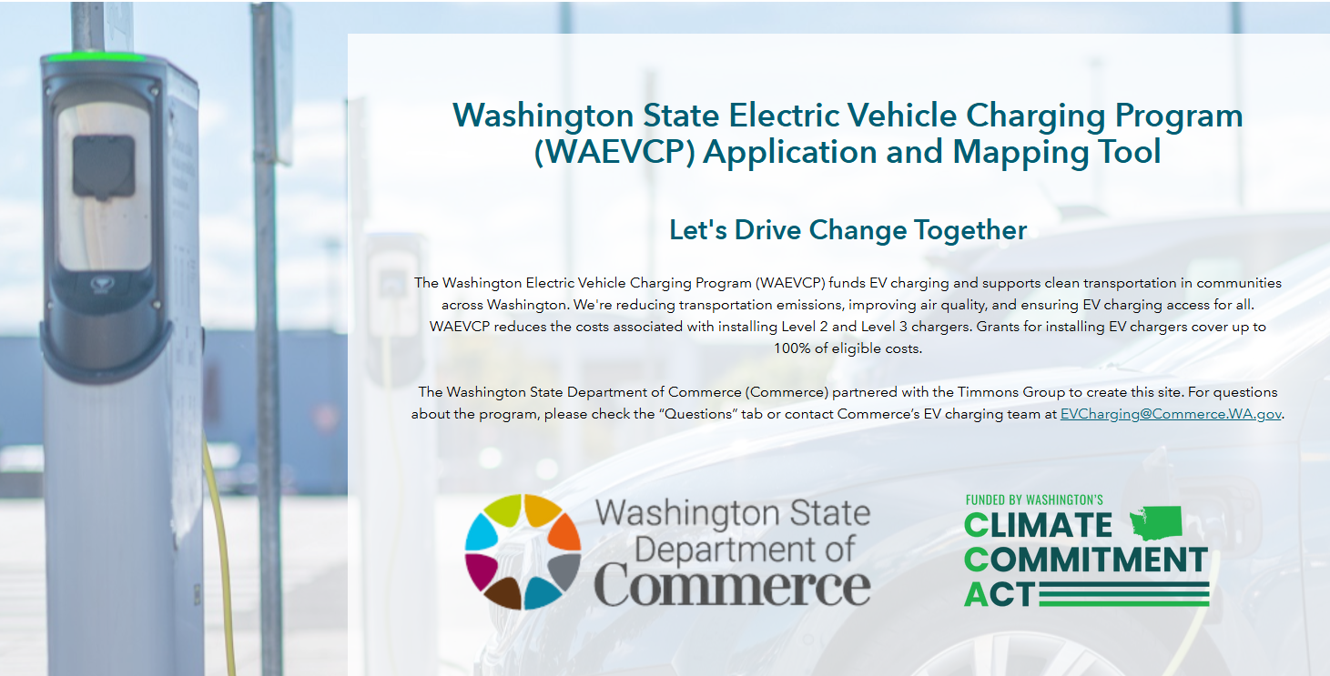 $19.4 million available for installation of electric vehicle charging stations across Washington Photo