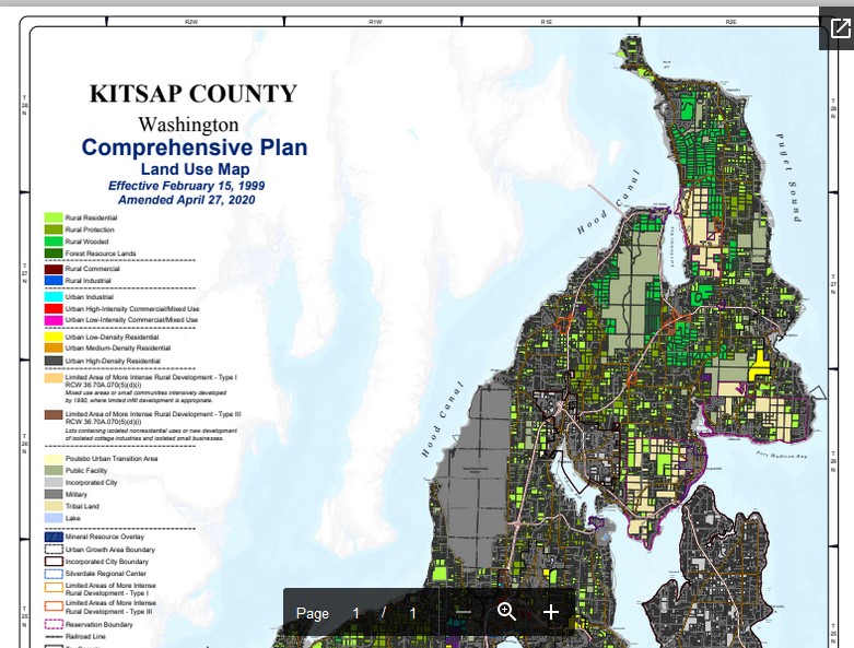 Comprehensive Land Use Map