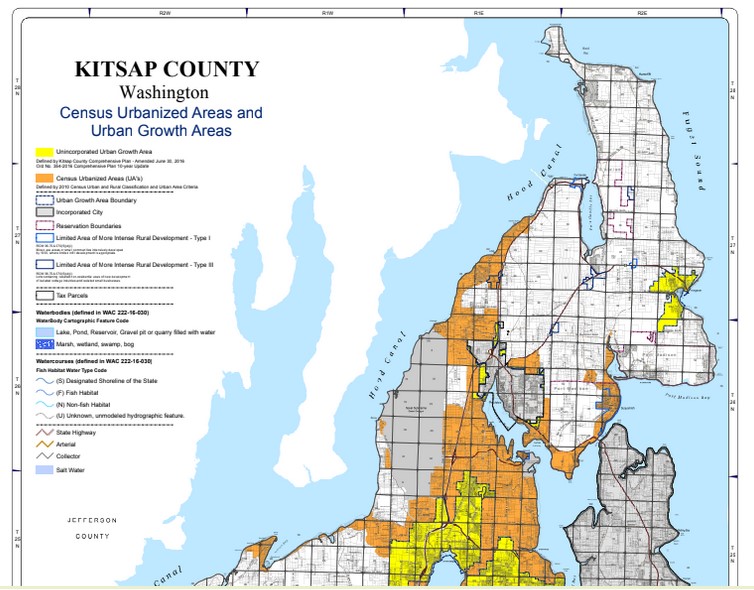 Urbanized Areas/Urban Growth Areas