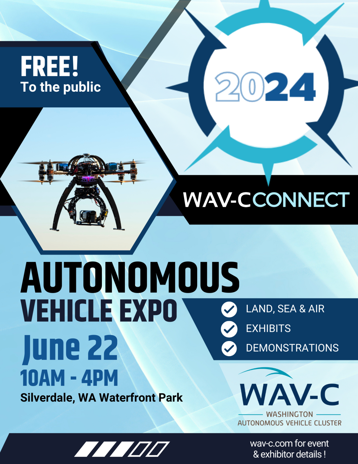 Event Promo Photo For WAV-C CONNECT: AUTONOMOUS TECHNOLOGIES EXPO