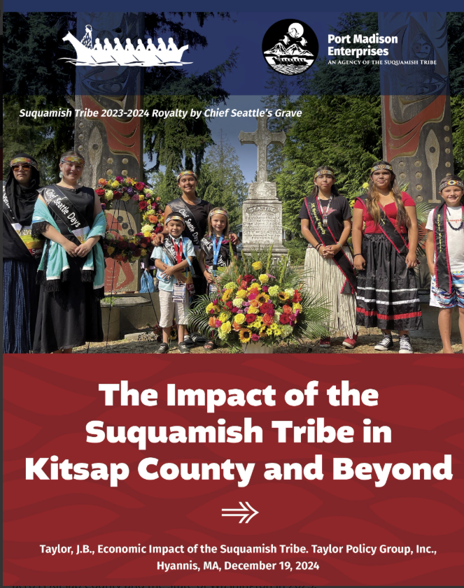 The Suquamish Tribe generates millions of dollars annually for Kitsap County Main Photo