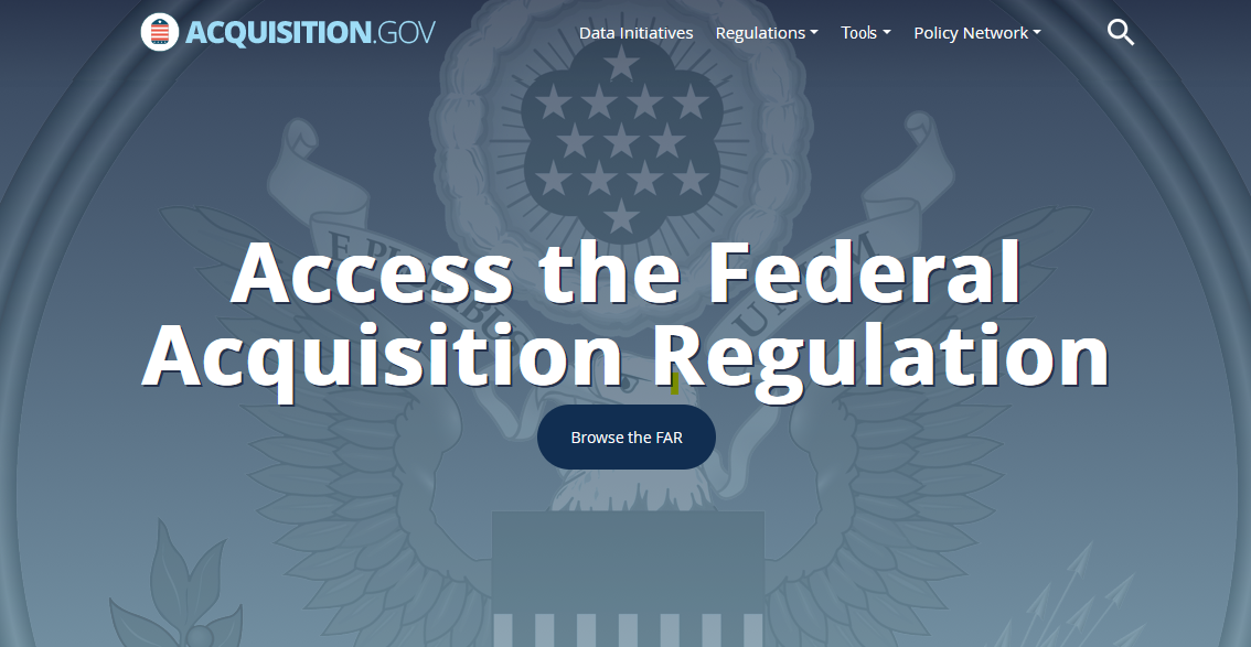 Event Promo Photo For Federal Acquisition Regulations (FAR)