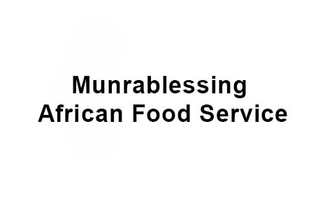 Munrablessing African Food Service's Logo