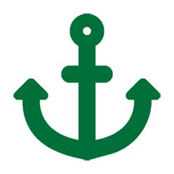 shipping port anchor