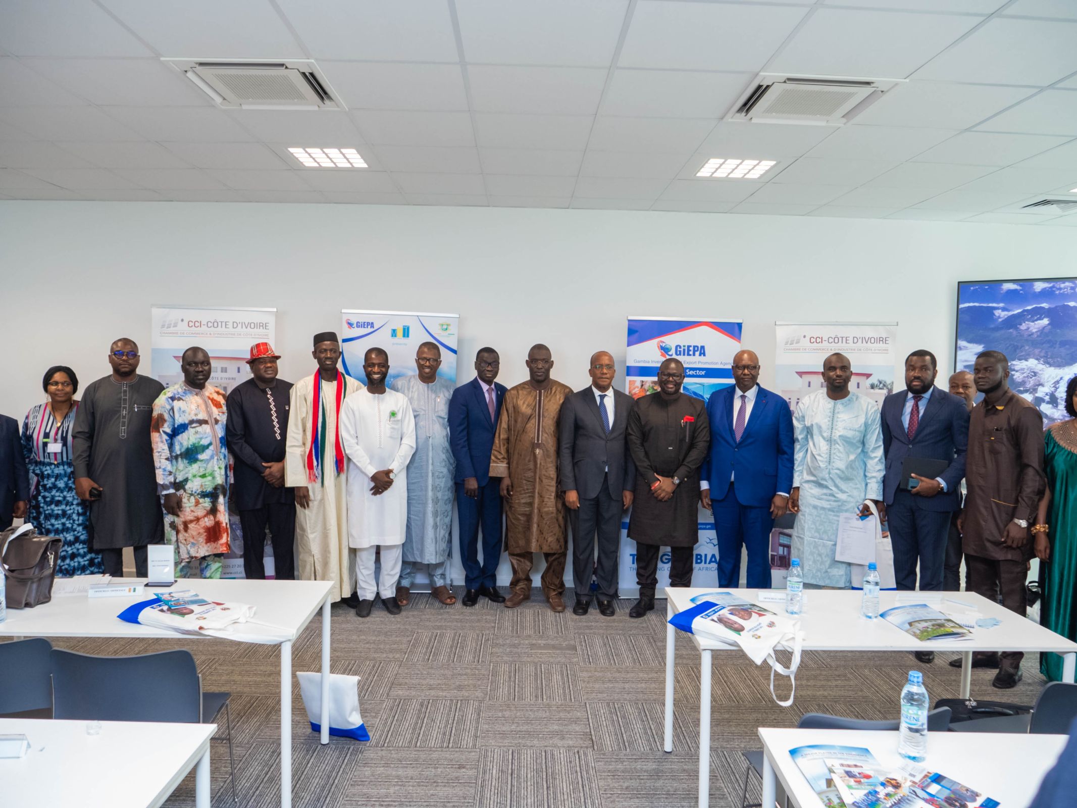 Click the 8 Gambian Businesses Explore Investment  Opportunities  in Cote d’Ivoire Slide Photo to Open