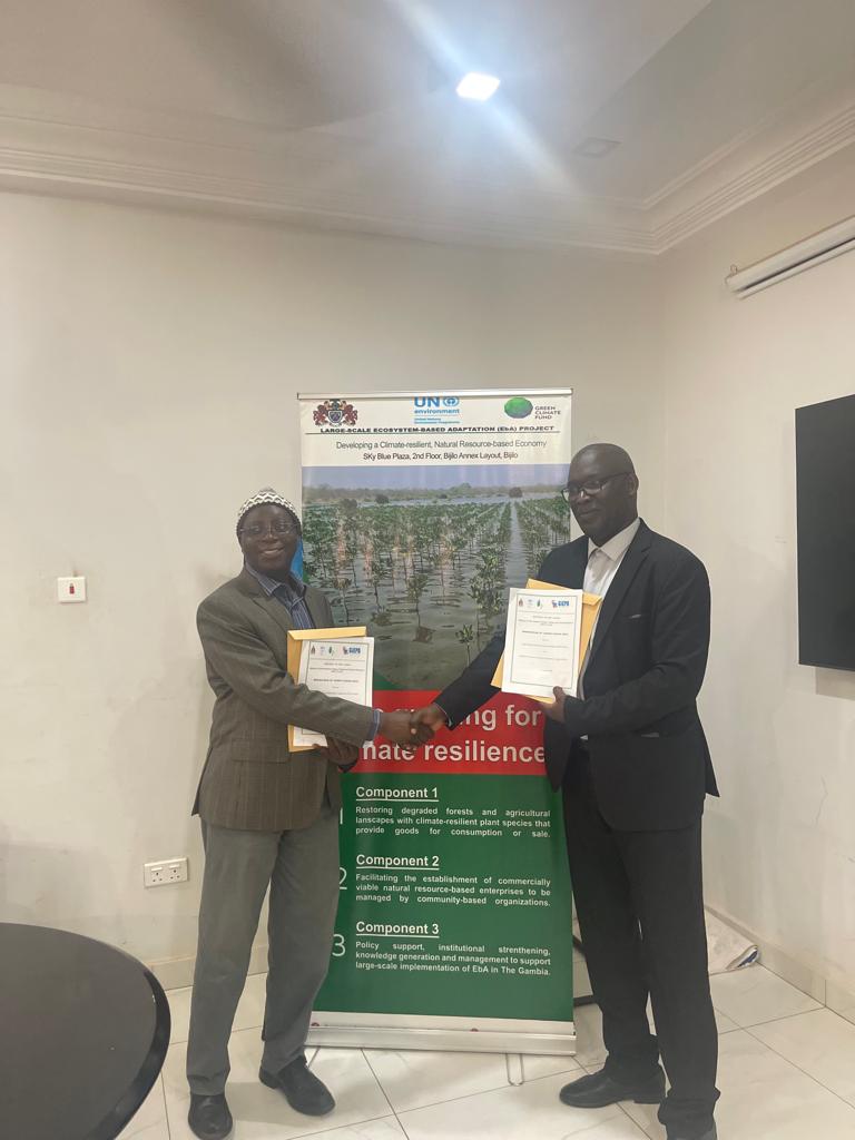 GIEPA Signs MOU with Ecosystem-Based Adaptation Project (EBA) Main Photo