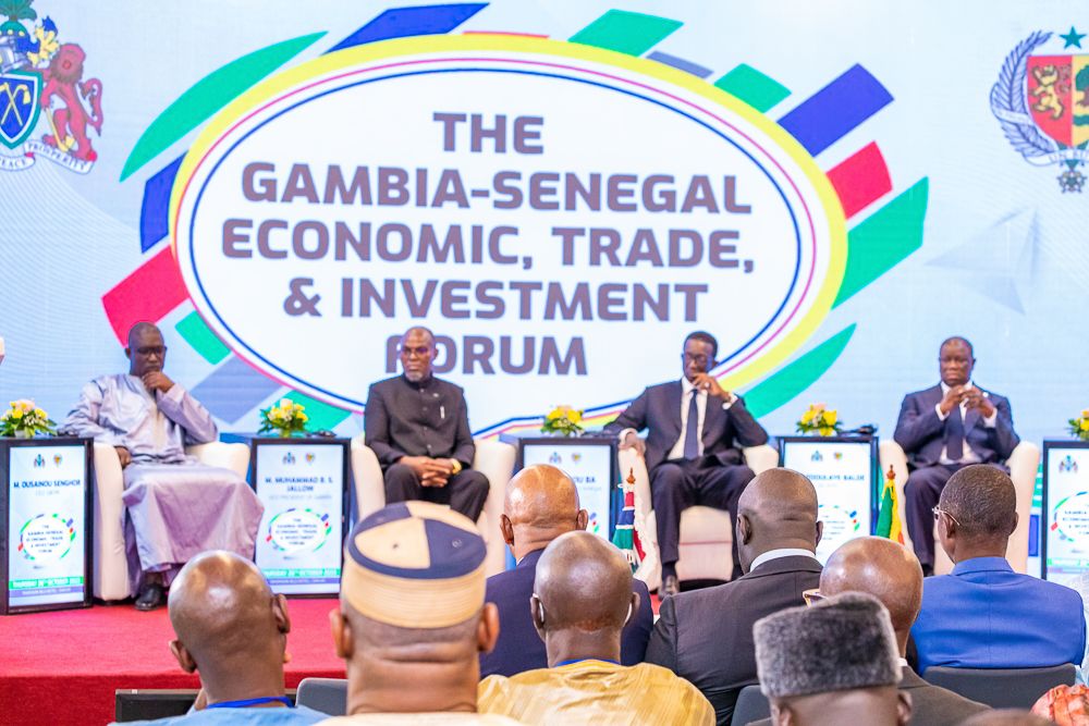 Click the GiEPA & PARTNERS STAGE THE GAMBIA - SENEGAL ECONOMIC, TRADE  AND INVESTMENT FORUM Slide Photo to Open