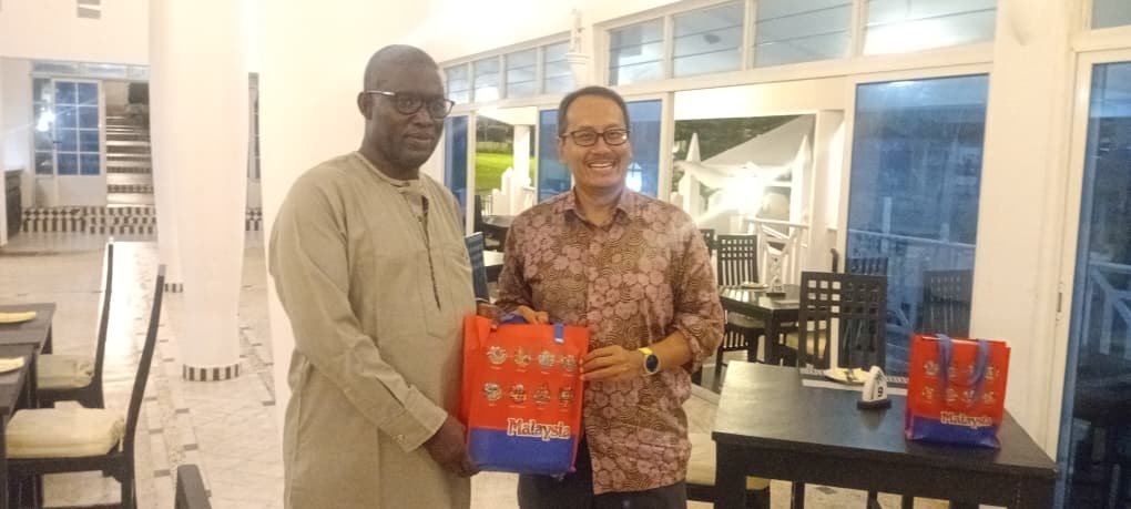 Click the The Malaysian Ambassador to The Gambia Slide Photo to Open