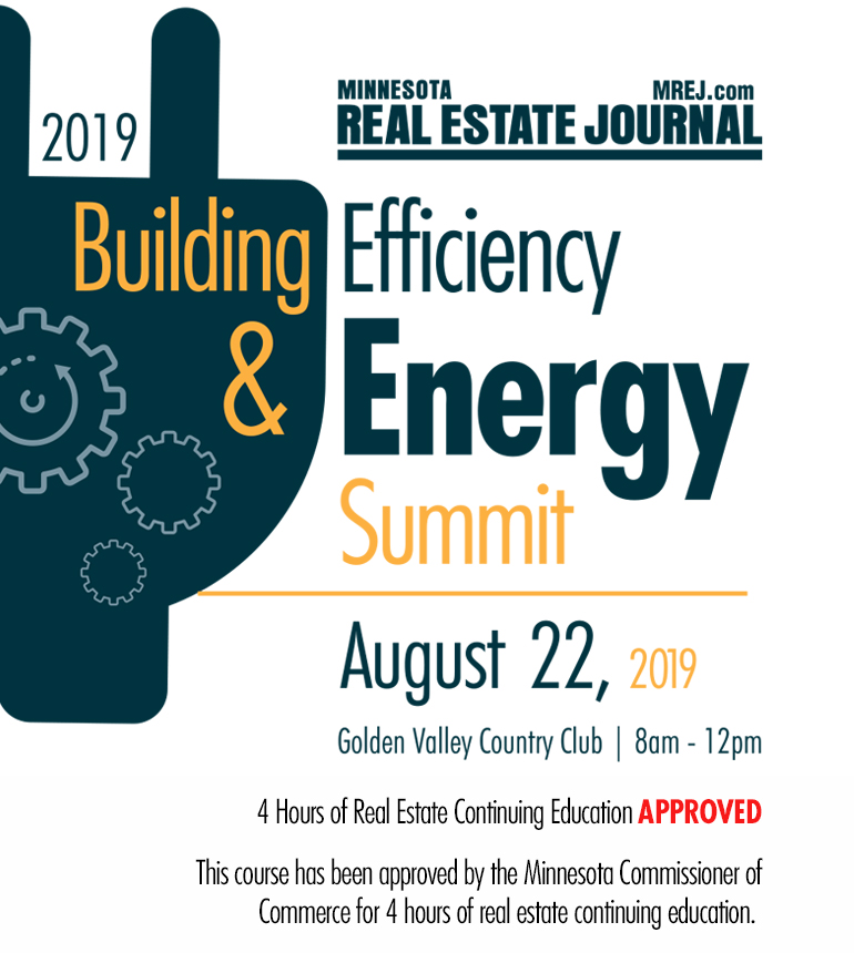 Event Promo Photo For MN Real Estate Journal's 2019 Building Efficiency & Energy Summit