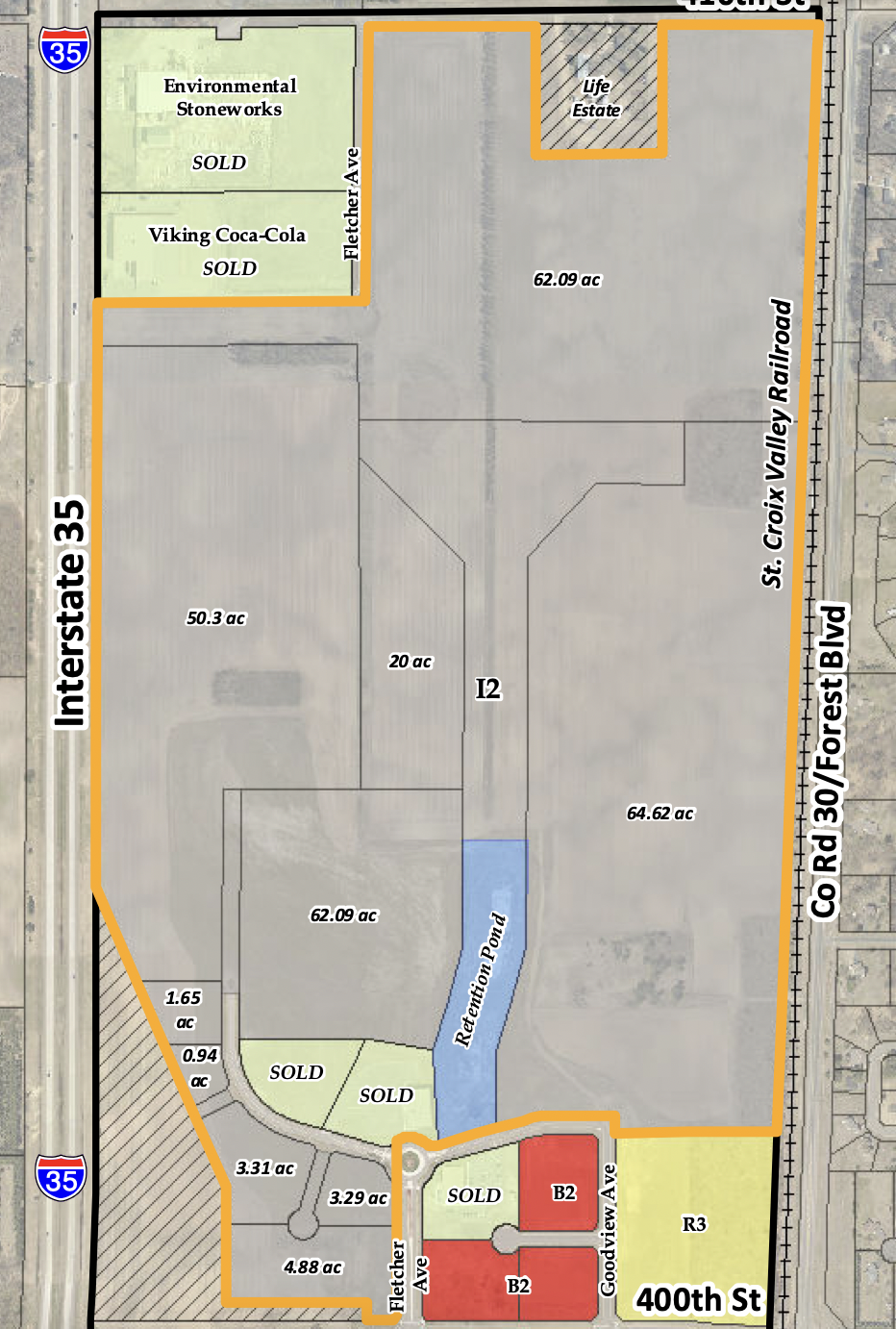Interstate Business Park Offers Shovel Ready Sites with I-35 Exposure Photo