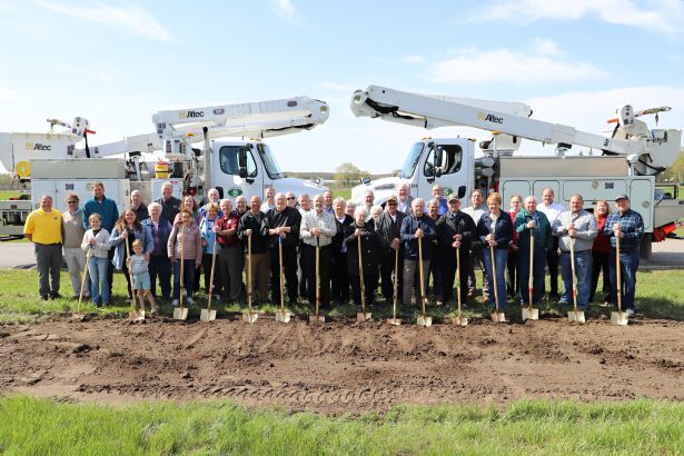 Press Release: Members, Directors And Employees Officially Break Ground On New Operations Center And Headquarters Photo