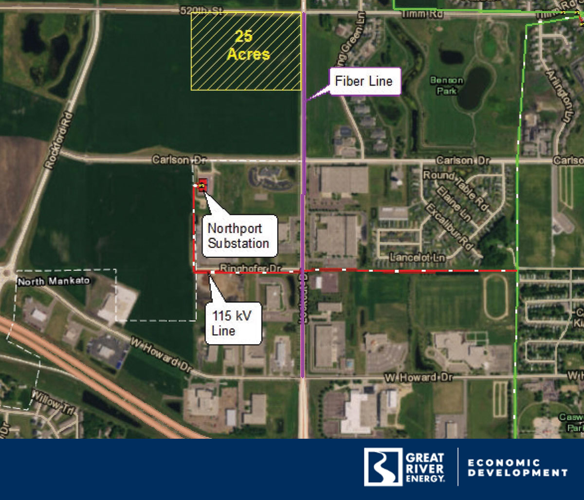Data center sites that are development-ready in Minnesota Photo