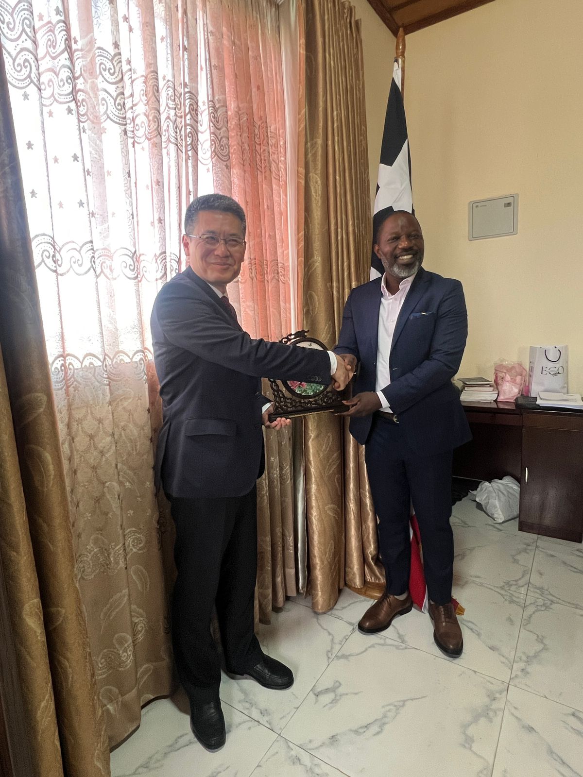 Click the For Immediate Release: China National Complete Engineering Corporation (CCEC) Delegation Visits Liberia to Explore Major Investment Projects Slide Photo to Open