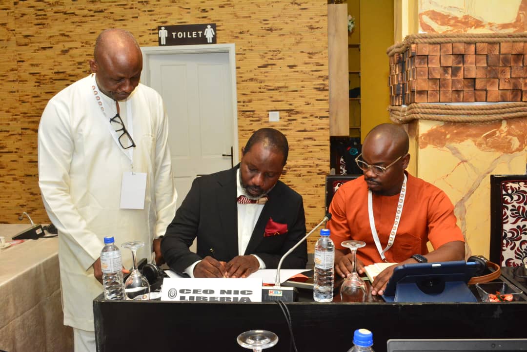 Click the For Immediate Release: National Investment Commission Executive Director, Hon. Melvin Sheriff participates in Launch of Investment Promotion Agencies of West African States (IPAWAS) Slide Photo to Open