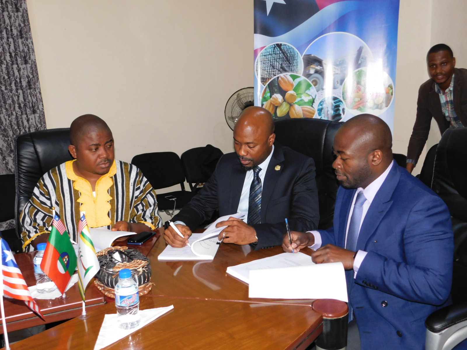 oil palm processing plant signing