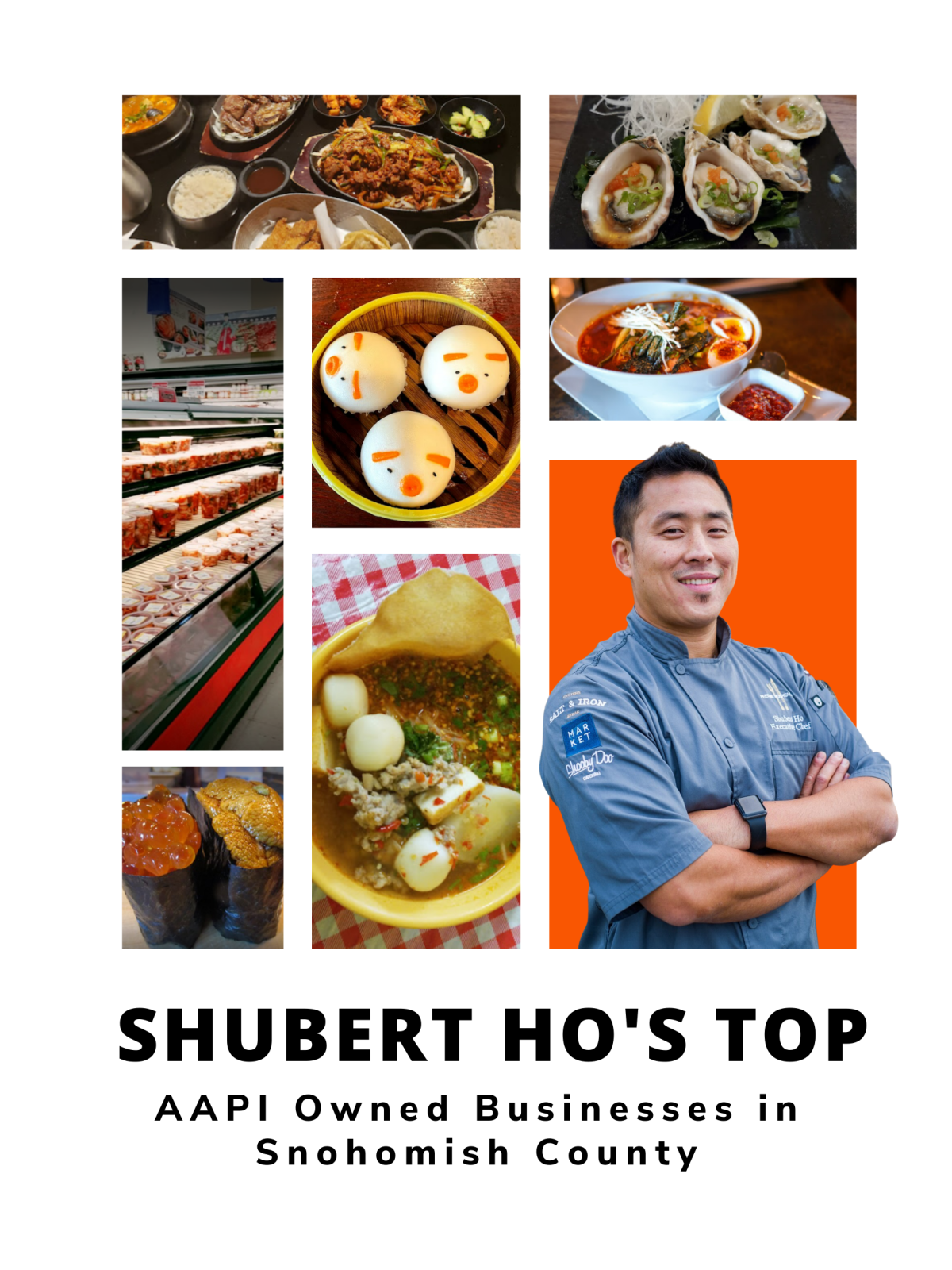 Shubert Ho's favorite AAPI owned businesses in Snohomish County Photo - Click Here to See