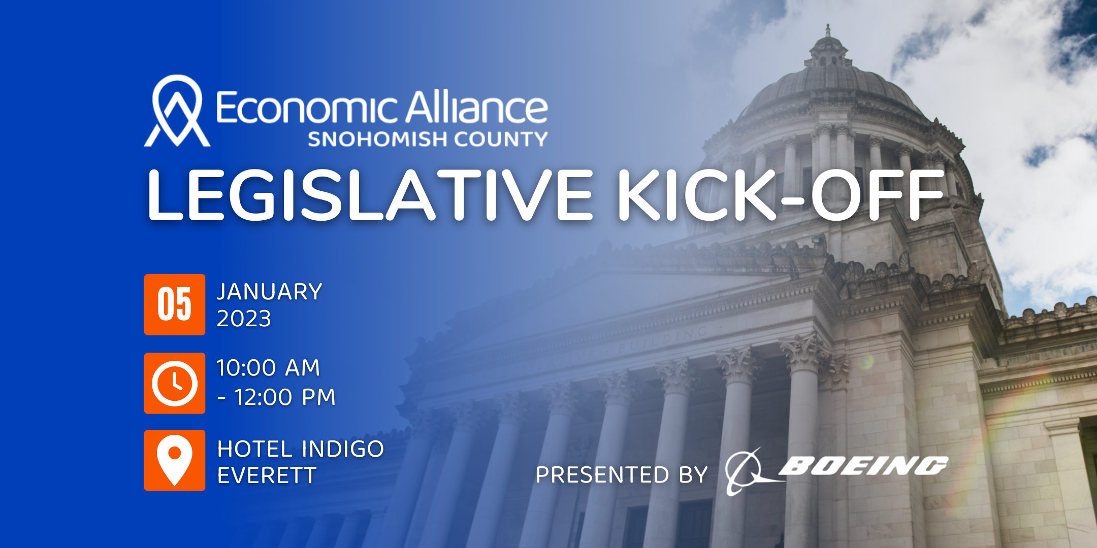 Economic Alliance Snohomish County to Host 2023 Legislative Kick-Off on January 5 Main Photo