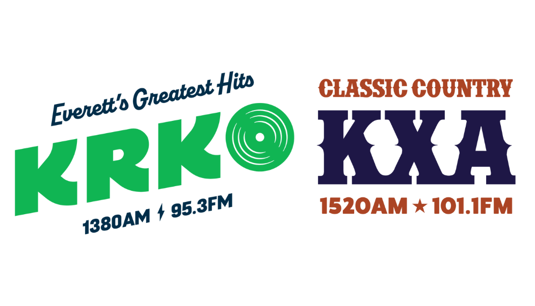 North Sound Media's KRKO Everett's Greatest Hits & KXA Classic Country AM/FM Radio's Logo