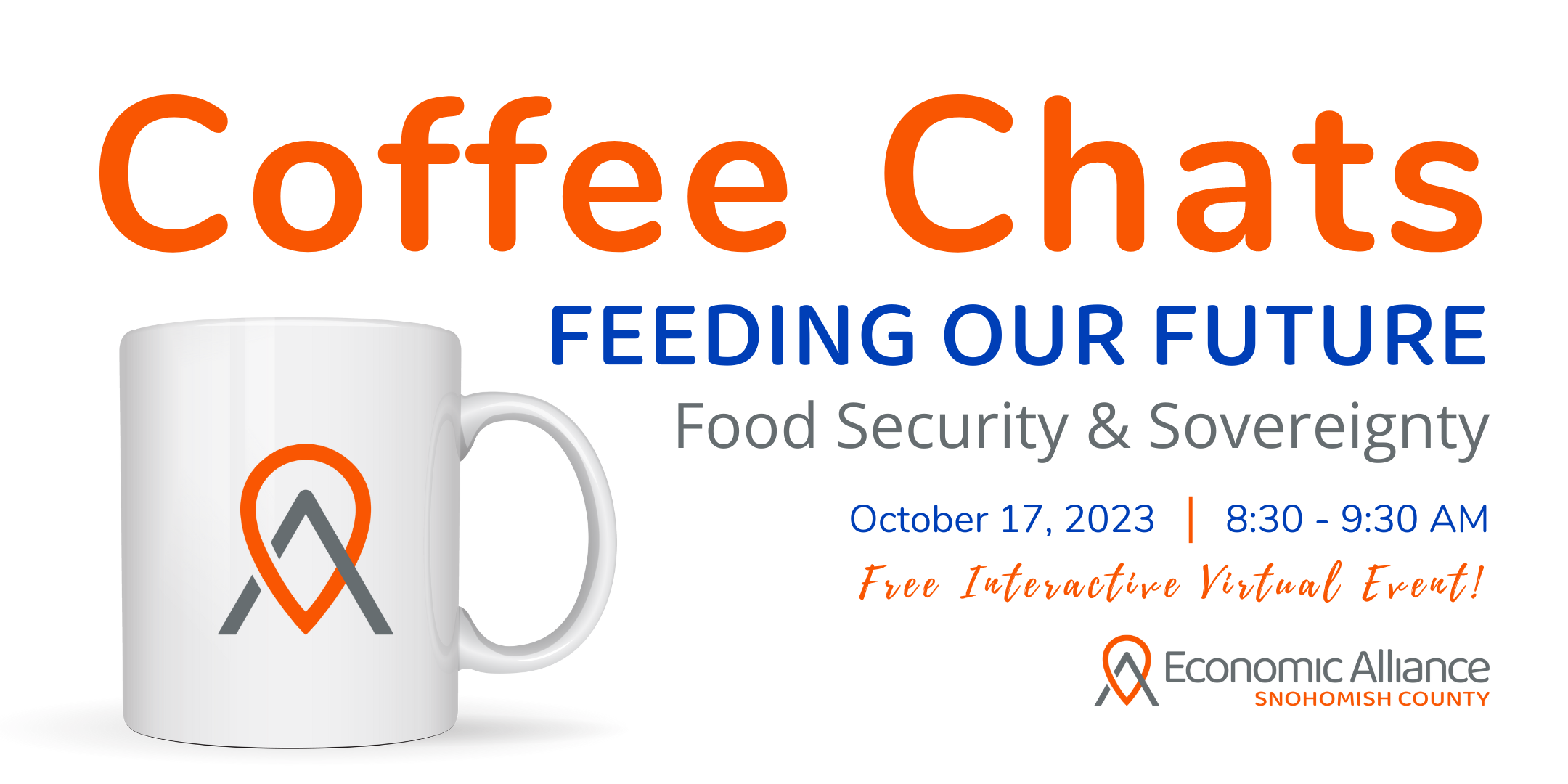 Event Promo Photo For Coffee Chats - Feeding Our Future: Food Security & Sovereignty