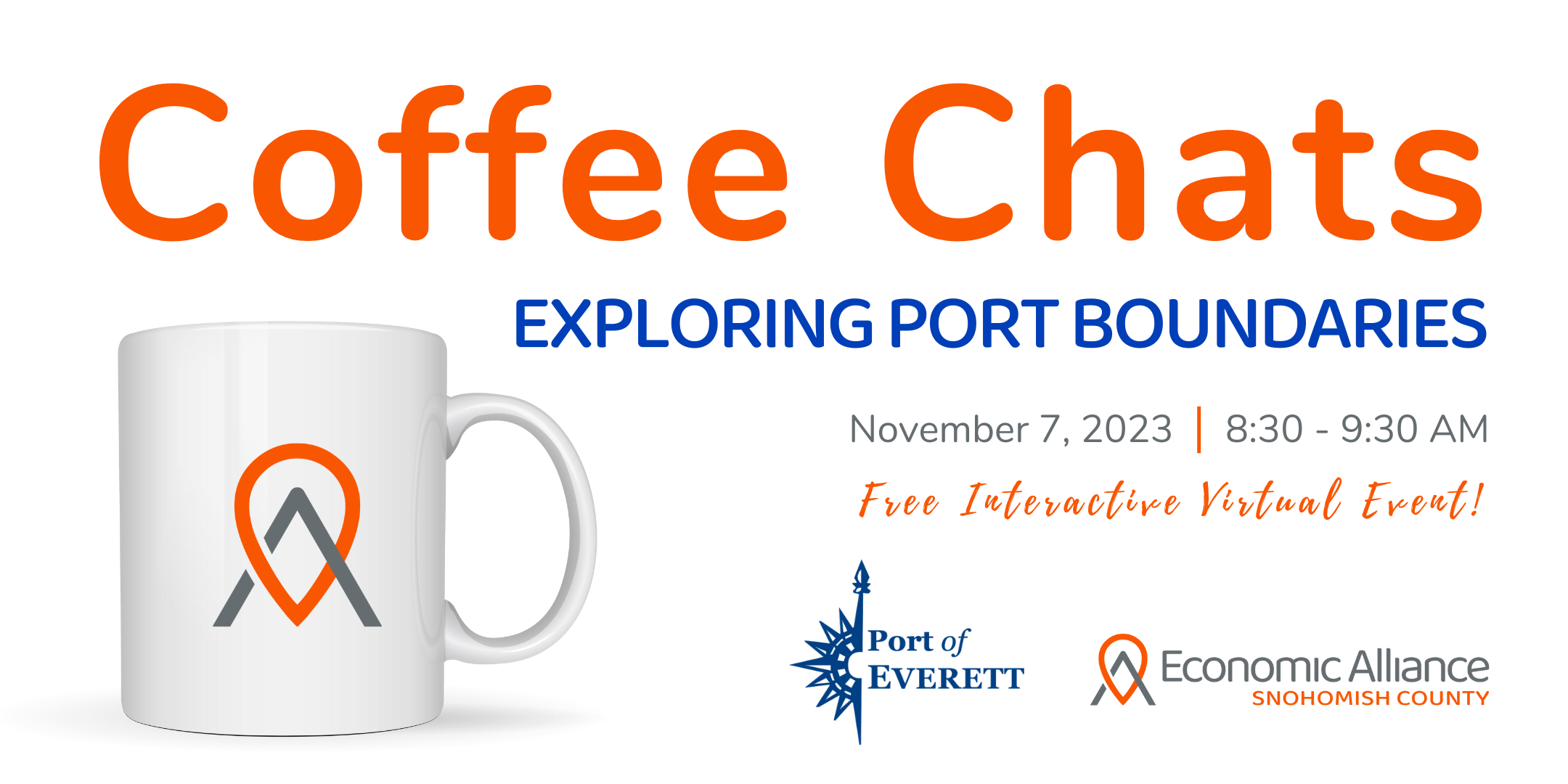Event Promo Photo For Coffee Chats: Exploring Port Boundaries