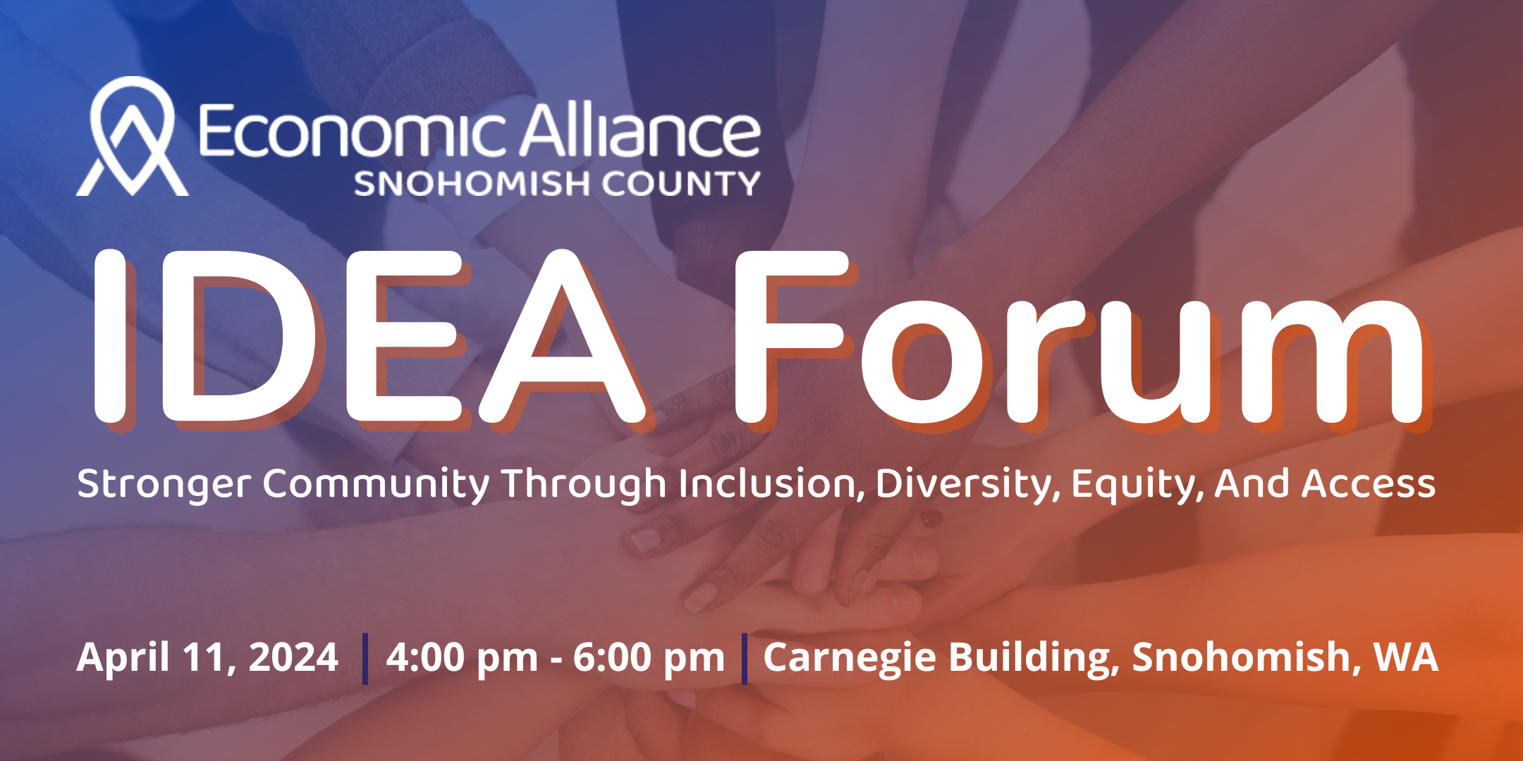 Event Promo Photo For IDEA Forum (Inclusion, Diversity, Equity, Accessibility)