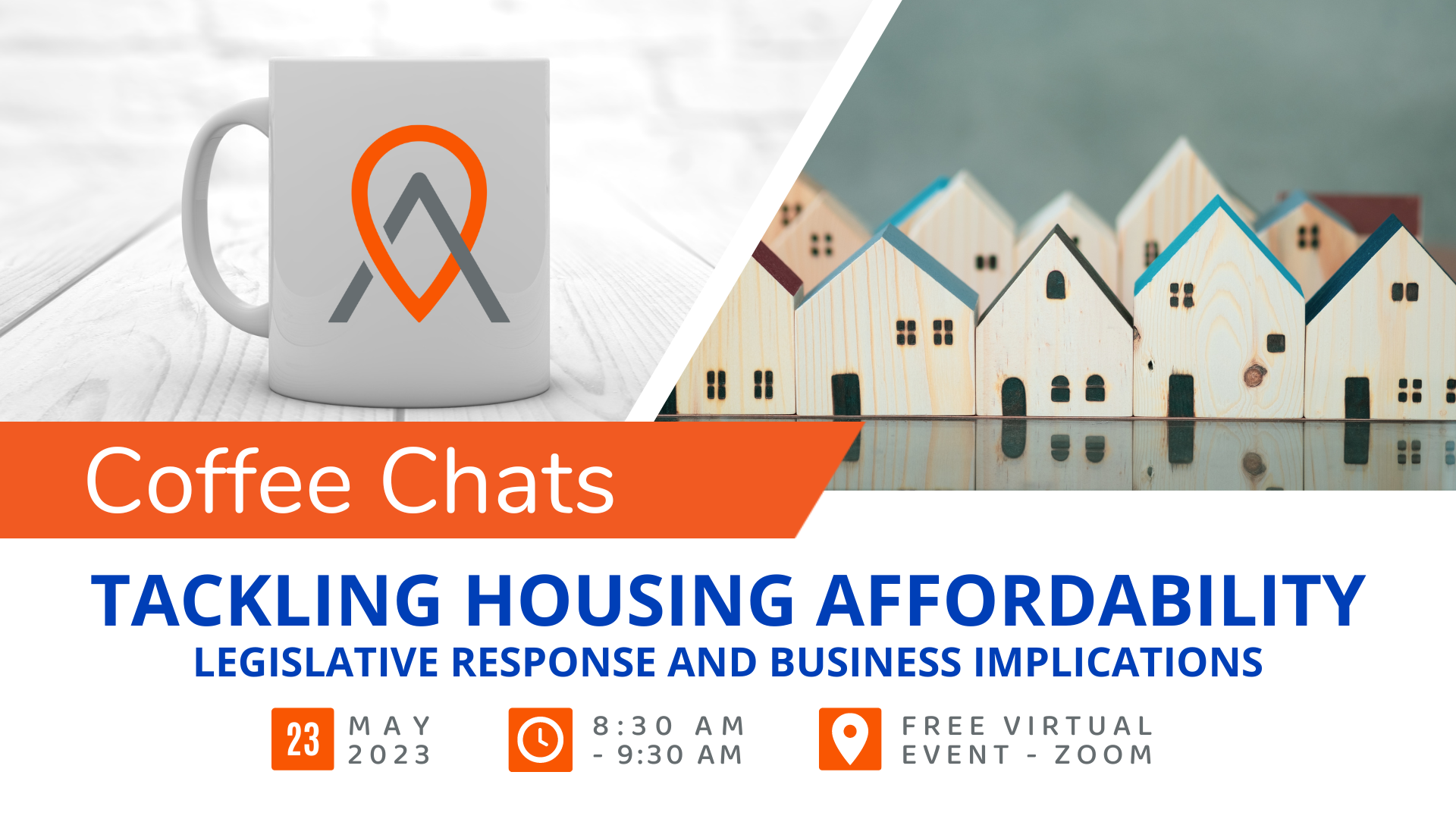 Event Promo Photo For Coffee Chats - Tackling Housing Affordability