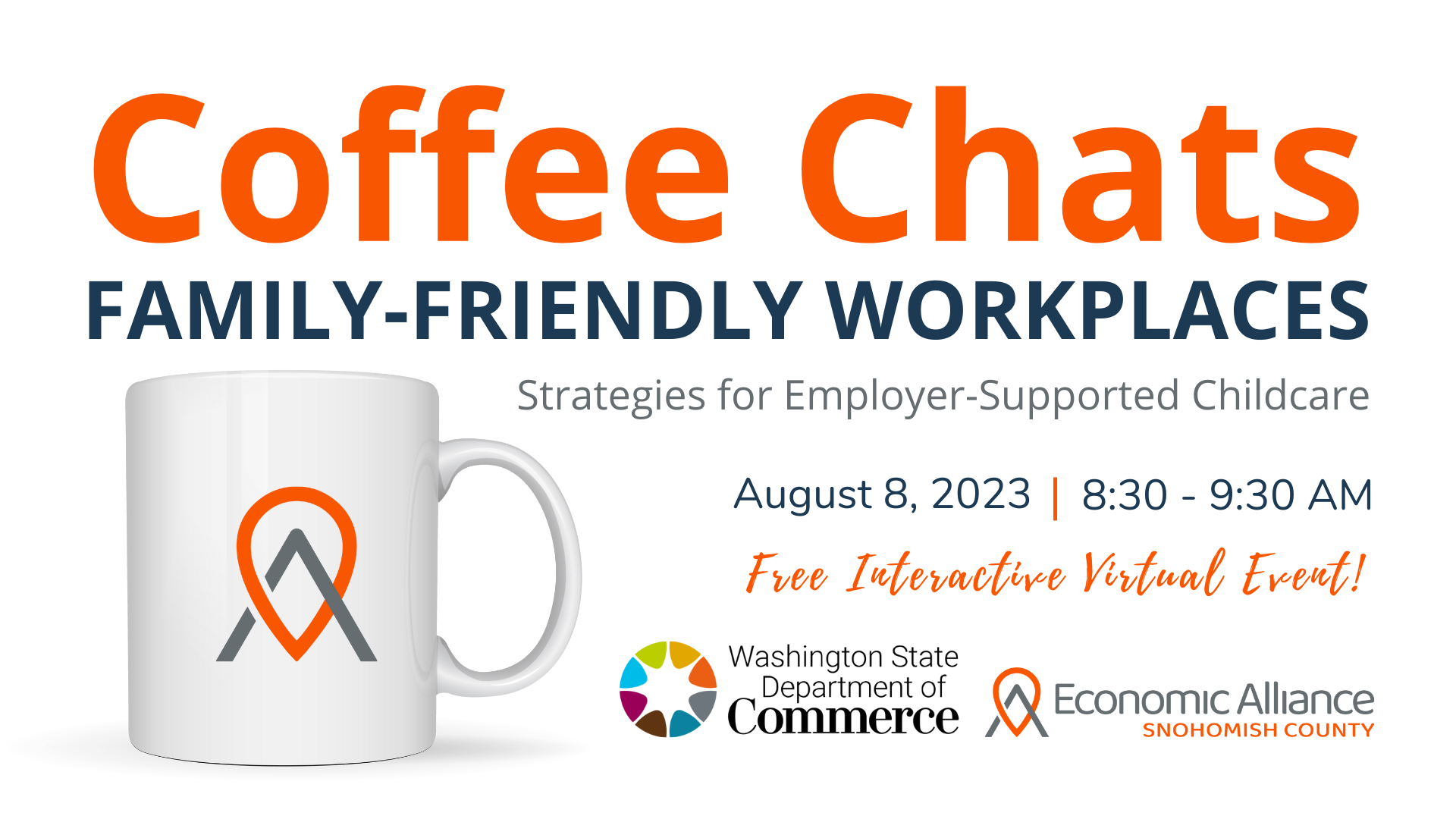 Event Promo Photo For Coffee Chats - Family-Friendly Workplaces: Strategies for Employer-Supported Childcare