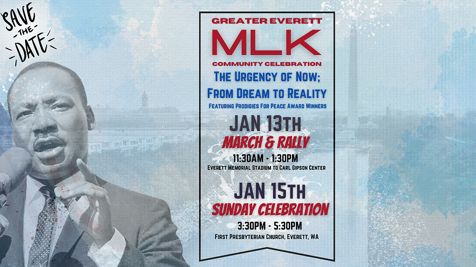 Event Promo Photo For Greater Everett MLK Community Celebration - March & Rally