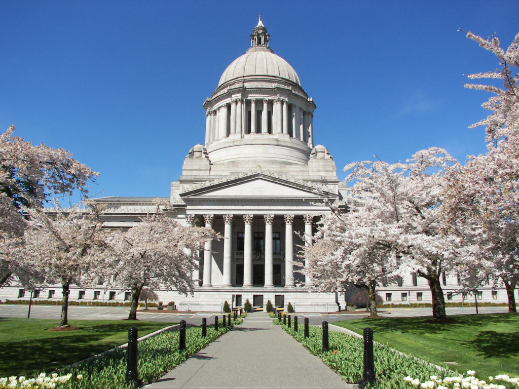 capitol building in Olympia, WA