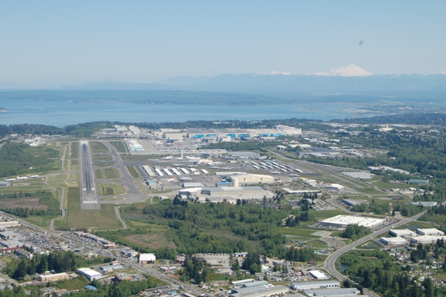 Paine Field aerial view