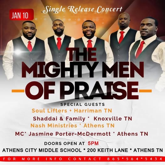 Event Promo Photo For Mighty Men of Praise