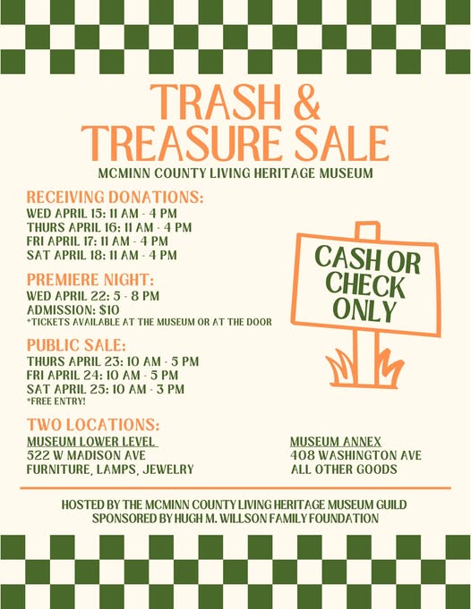 Event Promo Photo For Trash & Treasure Sale