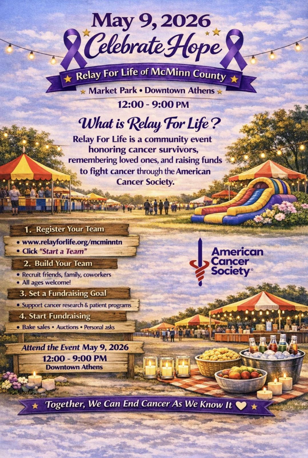 Event Promo Photo For Celebrate Hope: Relay for Life of McMinn County
