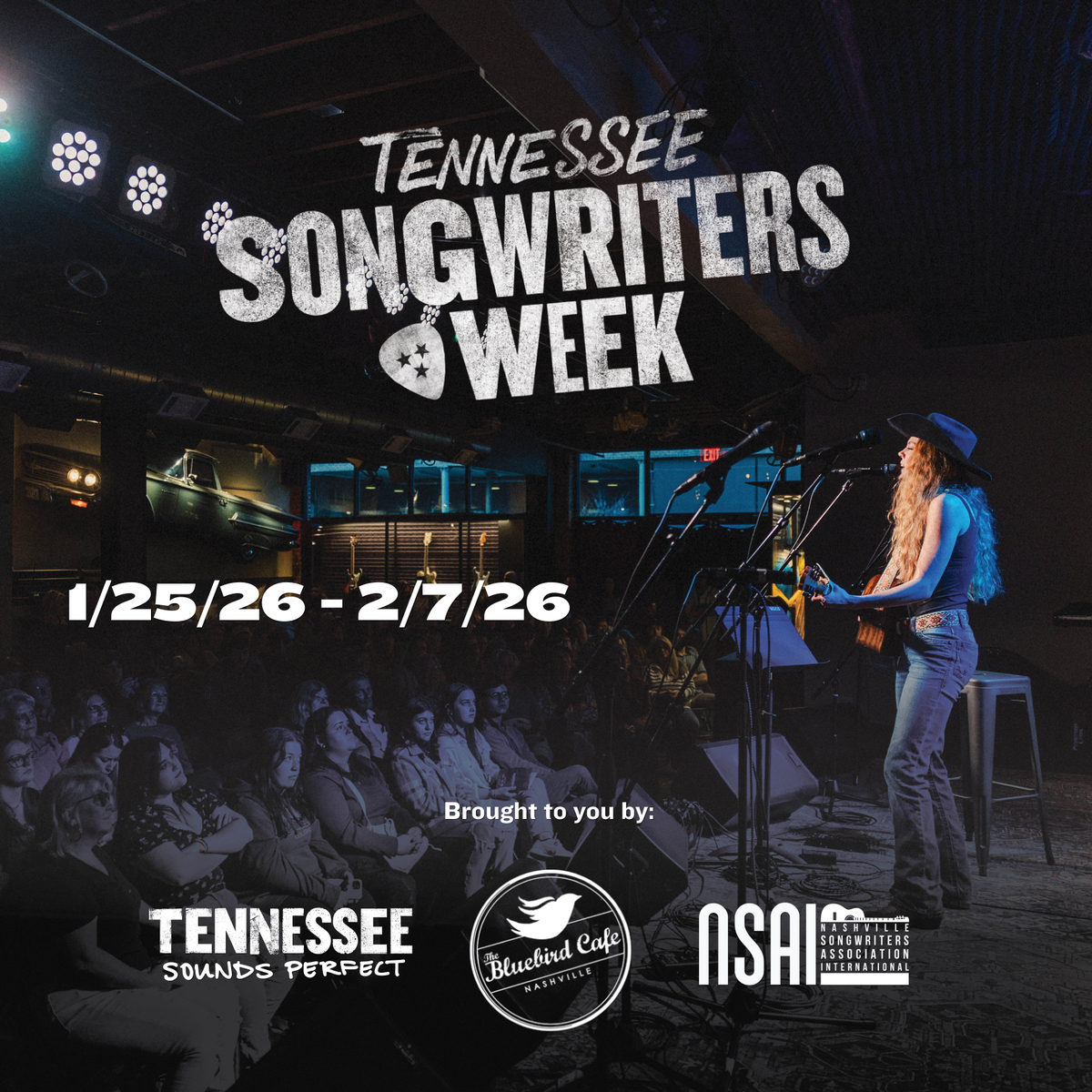 Event Promo Photo For Tennessee Songwriters Week Qualifying Round