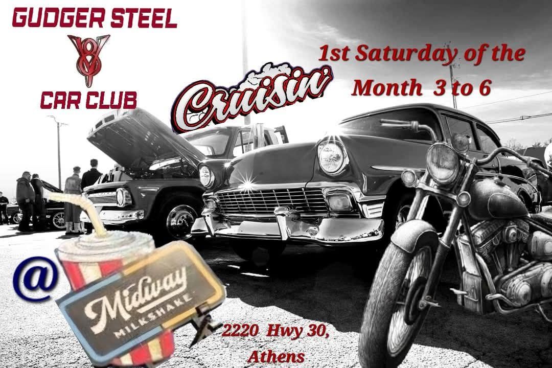 Event Promo Photo For Gudger Steel Car Club