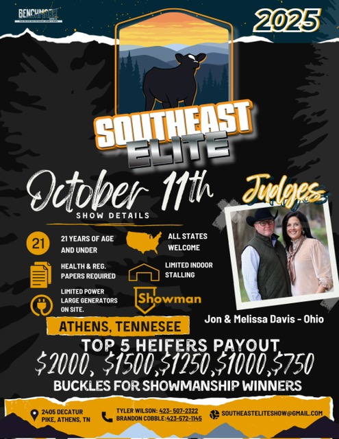 Event Promo Photo For Southeast Elite Livestock Show