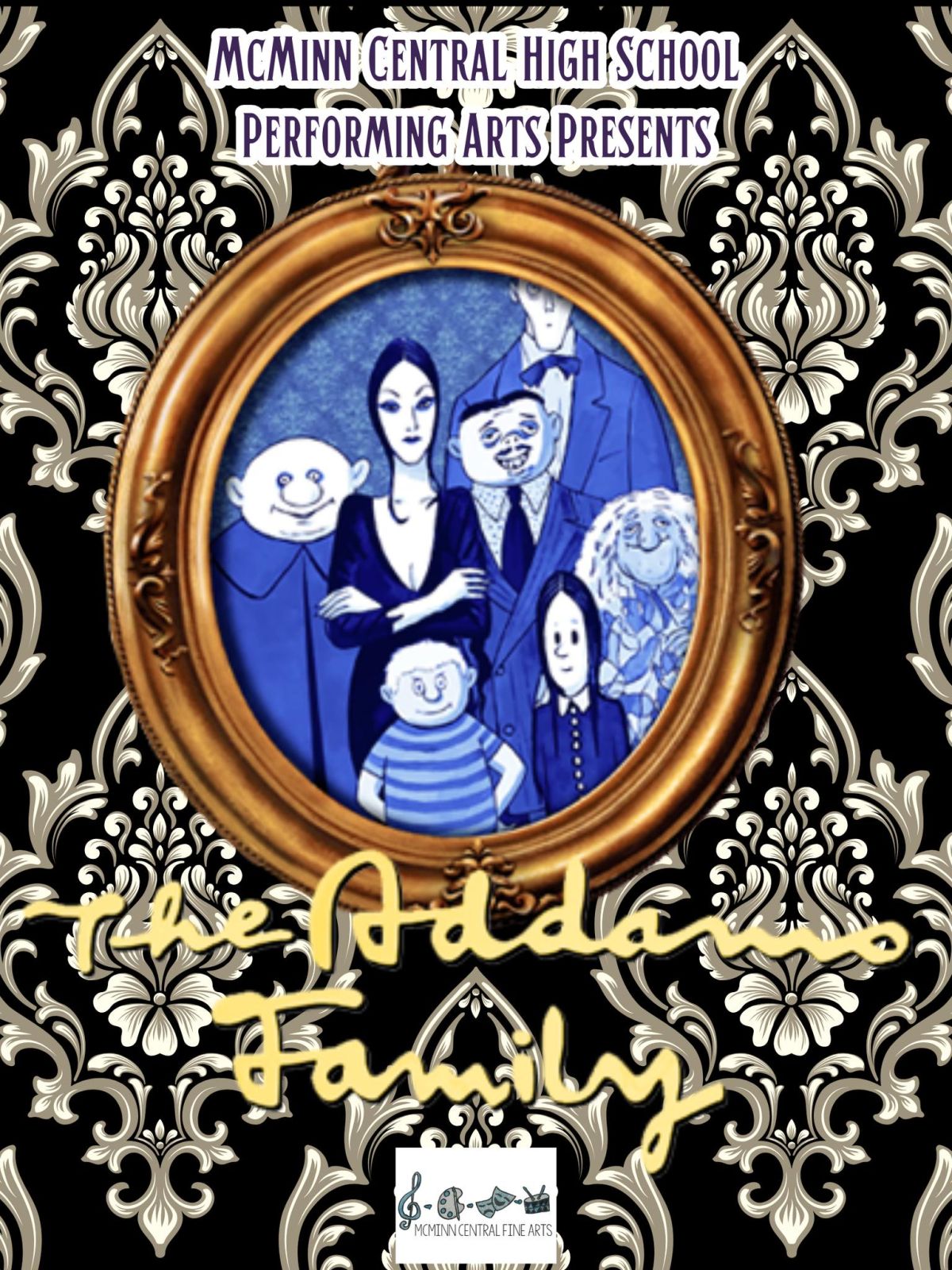 Event Promo Photo For The Addams Family
