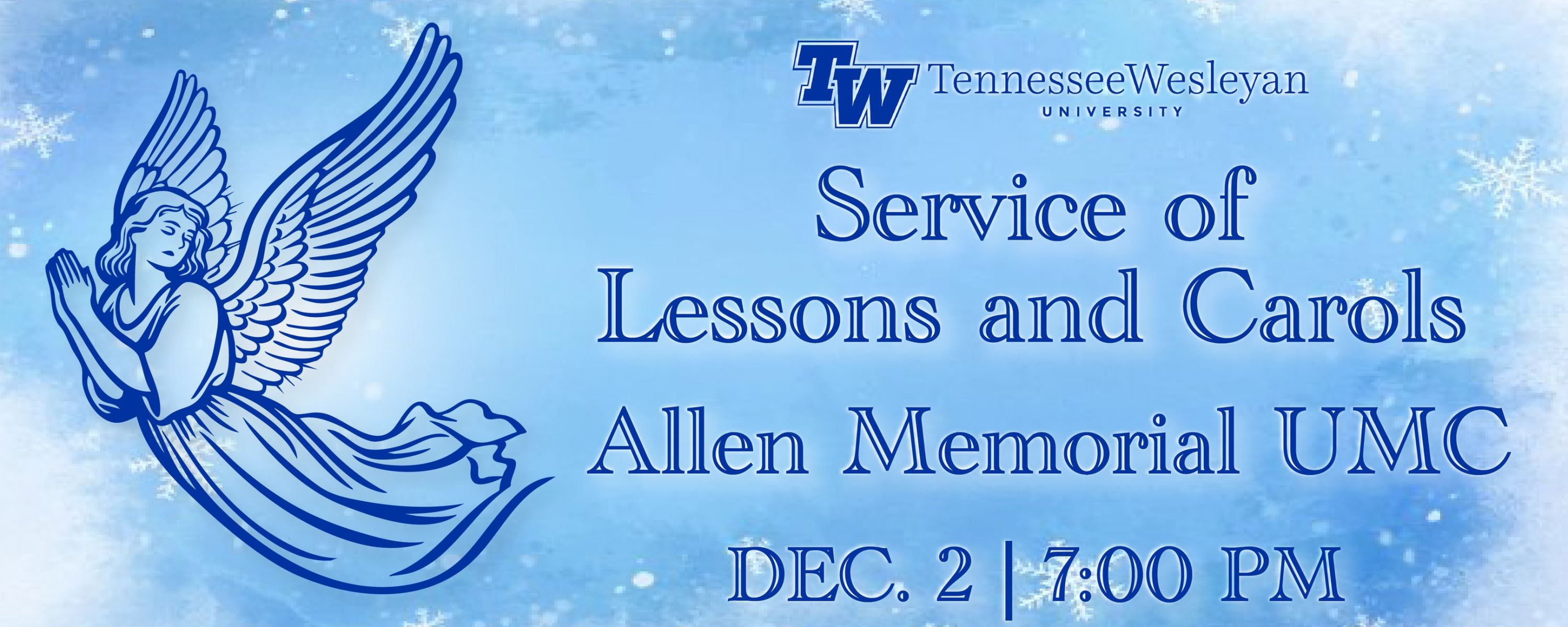 Event Promo Photo For Tennessee Wesleyan University Lessons & Carols